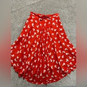 Porridge M flowy lined skirt